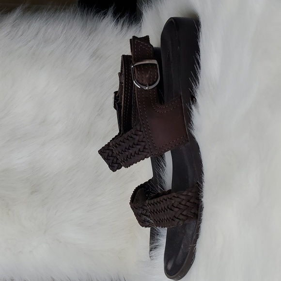 Enzo Angiolini Weaved Leather Strap Sandal - Picture 8 of 15